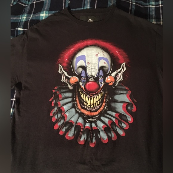 Scary CLOWN Tee-Shirt 🤡 🎈 - Picture 7 of 11